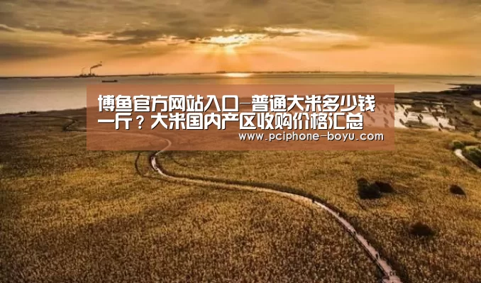 博鱼官方网站入口-普通大米多少钱一斤?大米国内产区收购价格汇总(图4) 博鱼官方网站入口